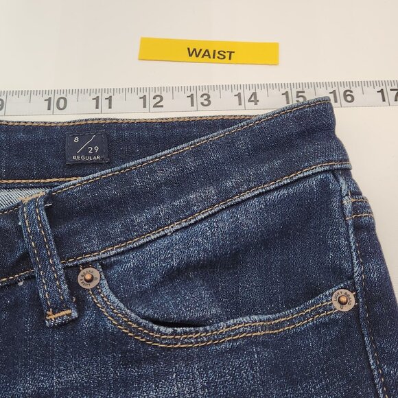 Lucky Brand Sweet Boot Cut Jeans Womens 8 29 Blue Denim Bootcut Stretch JJ01X - Picture 8 of 10